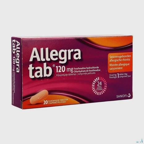 Allegra fexofénadine